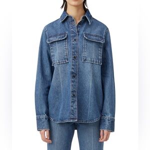 Camilla and Marc Verona Denim Shirt in Classic Blue